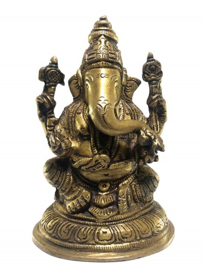 Statue Of Ganesh, [glossy Finishing]