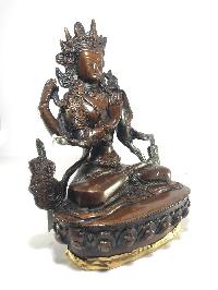 Statue Of Avalokitesvara, [antique Finishing]