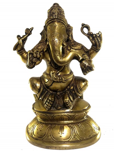 Statue Of Ganesh, [glossy Finishing]