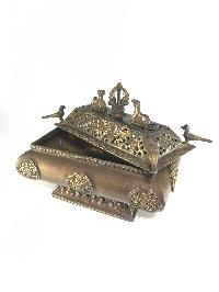 Tibetan Incense Burner, [antique Finishing], [makal, Maka, Incense Burner]