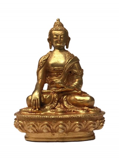 Statue Of Shakyamuni Buddha, [full Gold Plated]