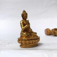 Statue Of Amoghasiddhi Buddha, [full Gold Plated]