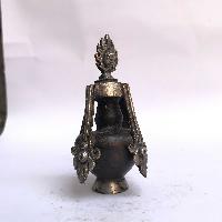Tibetan Bumpa, [silver Plated Oxidized]
