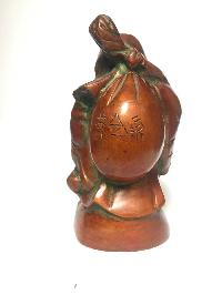 Statue Of Laughing Buddha, [red Oxidized]