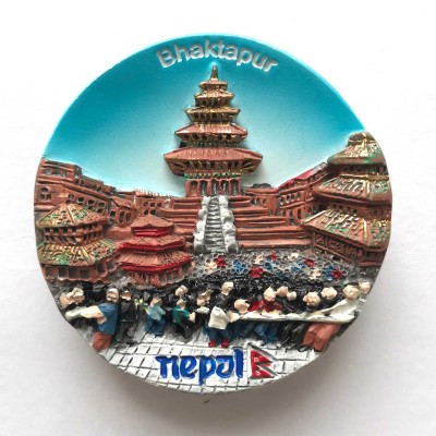 [bhaktapur Durbar Square]: Fridge Magnets 3d Embossed