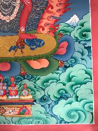 Tibetan Thangka Of Vajrayogini,traditional Color, [using Real Gold]