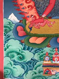 Tibetan Thangka Of Vajrayogini,traditional Color, [using Real Gold]