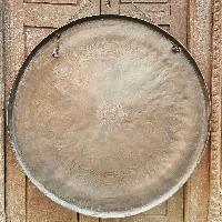 Handmade [gong], Bronze Chau Gong, Tam-tam Gong, Symphonic Gong With [mandala] Etching