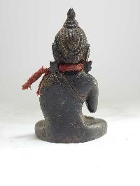 Tibetan Statue Of Amoghasiddhi - Blessing Buddha, [antique Finishing]
