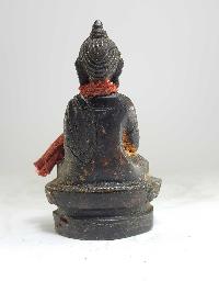 Tibetan Statue Of Shakyamuni Buddha, [antique Finishing]