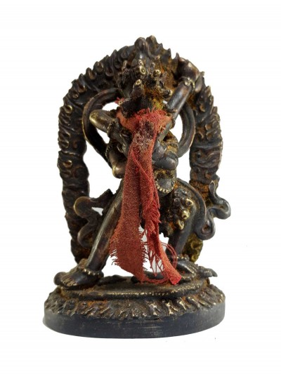 Tibetan Statue Of Chakrasamvara - Heruka, [antique Finishing]