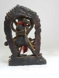 Tibetan Statue Of Chakrasamvara - Heruka, [antique Finishing]