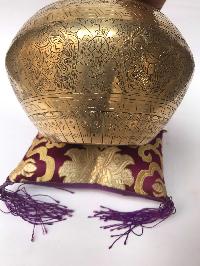 Gulpa Singing Bowl With Ashta Manga [fine Carving], [select Accessories]