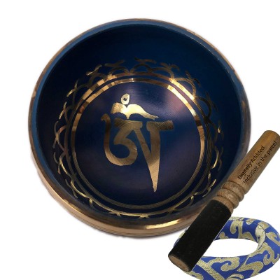[third Eye Chakra], Singing Bowl With [tibetan Om], [select Accessories]