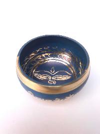[third Eye Chakra], Singing Bowl With [buddha Eye] Ver 2, [select Accessories]