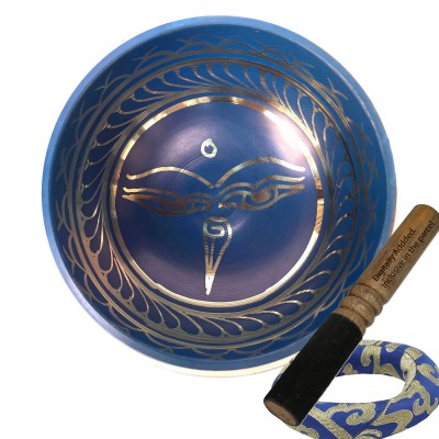[third Eye Chakra], Singing Bowl With [buddha Eye], [select Accessories]