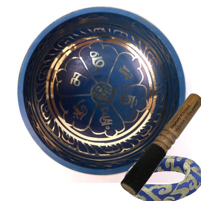 [third Eye Chakra], Singing Bowl With [om Mani Padme Hum], [select Accessories]