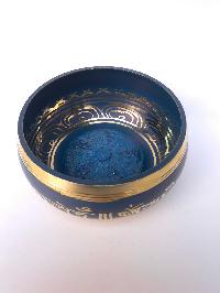 [third Eye Chakra], Singing Bowl With [pancha Buddha Embossed], [select Accessories]