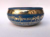 [third Eye Chakra], Singing Bowl With [ashta Manga Embossed] Ver 4, [select Accessories]