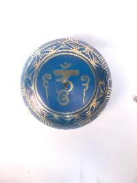 [third Eye Chakra], Singing Bowl With [ashta Manga Embossed] Ver 3, [select Accessories]