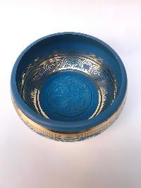 [third Eye Chakra], Singing Bowl With [om Mani Padme Hum Embossed], [select Accessories]