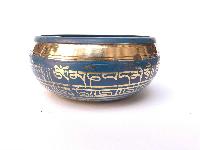 [third Eye Chakra], Singing Bowl With [ashta Manga Embossed] Ver 2, [select Accessories]