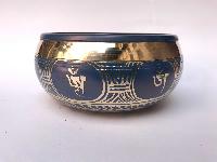 [third Eye Chakra], Singing Bowl With [double Dorje Embossed], [select Accessories]