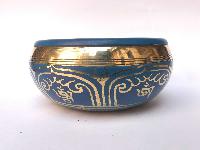 [third Eye Chakra], Singing Bowl With [ashta Manga Embossed], [select Accessories]