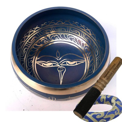 [third Eye Chakra], Singing Bowl With [buddha Eye], [select Accessories]