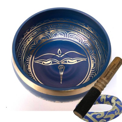 [third Eye Chakra], Singing Bowl With [buddha Eye], [select Accessories]