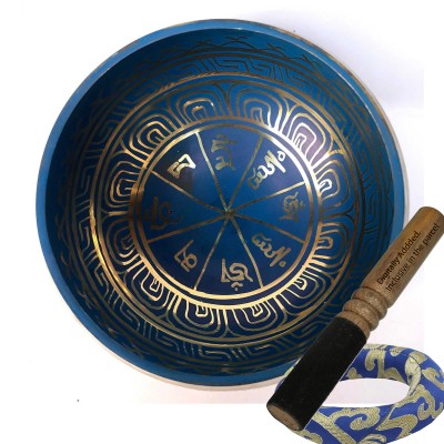 [third Eye Chakra], Singing Bowl With [om Mani Padme Hum], [select Accessories]