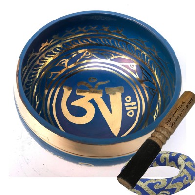[third Eye Chakra], Singing Bowl With [tibetan Om], [select Accessories]
