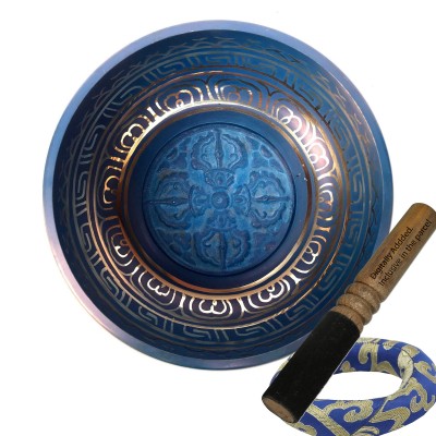 [third Eye Chakra], Singing Bowl With [double Dorje], [select Accessories]