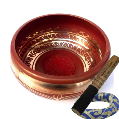[root Chakra], Singing Bowl With [ashtamangala], [select Accessories]