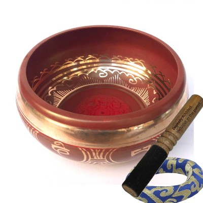 [root Chakra], Singing Bowl With [ashtamangala], [select Accessories]