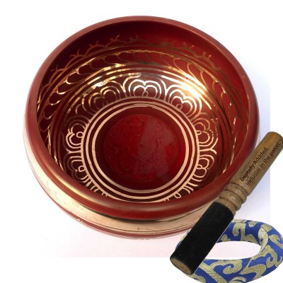 [root Chakra], Singing Bowl With [ashtamangala], [select Accessories]