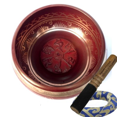 [root Chakra], Singing Bowl With [om Mani Padme Hum], [select Accessories]