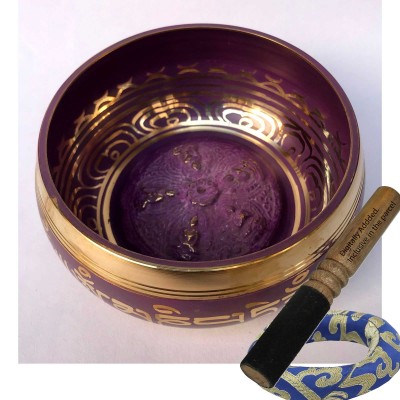 [crown Chakra], Singing Bowl With [pancha Buddha], [select Accessories]