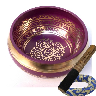[crown Chakra], Singing Bowl With [double Dorje], [select Accessories]