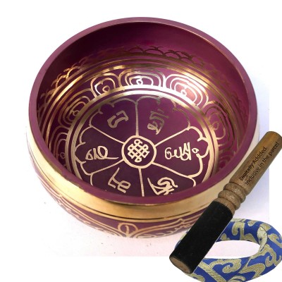 [crown Chakra], Singing Bowl With [om Mani Padme Hum], [select Accessories]