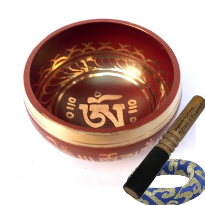 [root Chakra], Singing Bowl With [tibetan Om], [select Accessories]