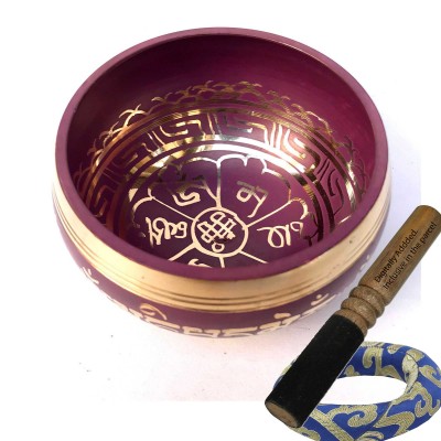 [crown Chakra], Singing Bowl With [om Mani Padme Hum], [select Accessories]