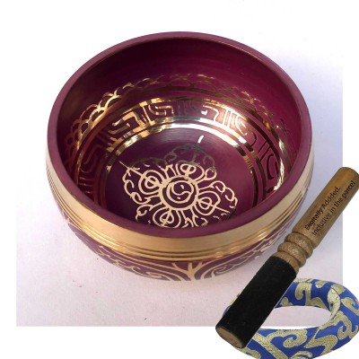 [crown Chakra], Singing Bowl With [double Dorje], [select Accessories]