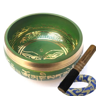 [heart Chakra], Singing Bowl With [buddha Eye], [select Accessories]