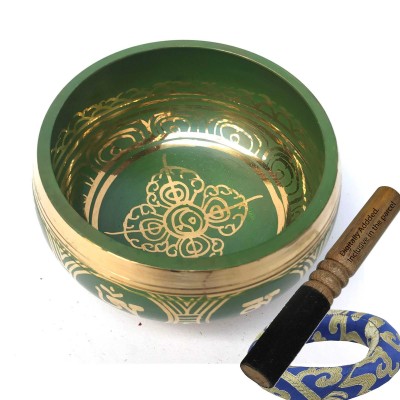 [heart Chakra], Singing Bowl With [double Dorje], [select Accessories]
