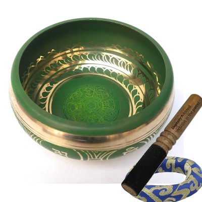 [heart Chakra], Singing Bowl With [ashtamangala], [select Accessories]