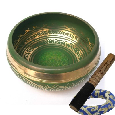 [heart Chakra], Singing Bowl With [ashtamangala], [select Accessories]