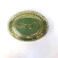 [heart Chakra], Singing Bowl With [ashtamangala], In[green], [select Accessories]