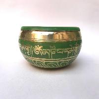 [heart Chakra], Singing Bowl With [ashtamangala], In[green], [select Accessories]