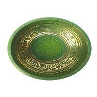 [heart Chakra], Singing Bowl With [ashtamangala], In[green], [select Accessories]